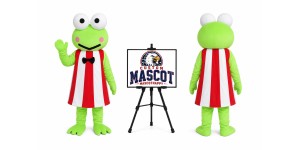 Big Eye Frog Mascot Costume Big Eye Frog Mascot Costume