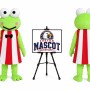 Big Eye Frog Mascot Costume