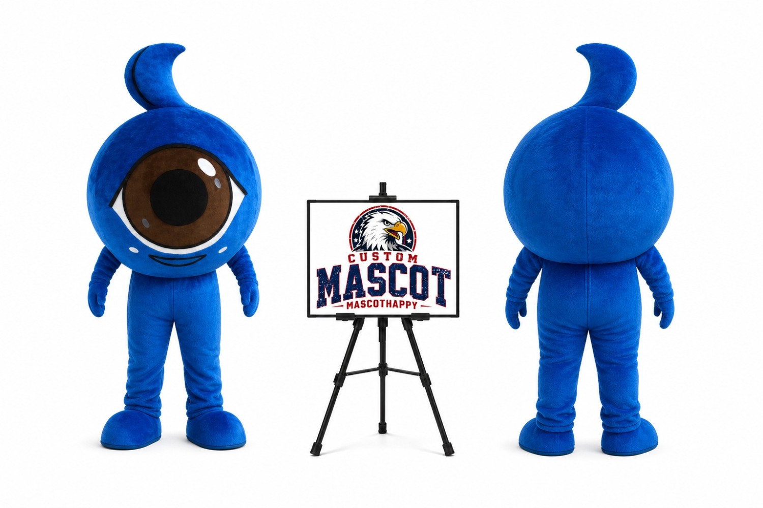 Big Eye Mascot Costume Big Eye Mascot Costume