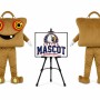 Big Eyes Handbag Mascot Costume