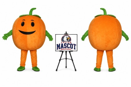 Big Fat Pumpkin Halloween Mascot Costume for Halloween Events