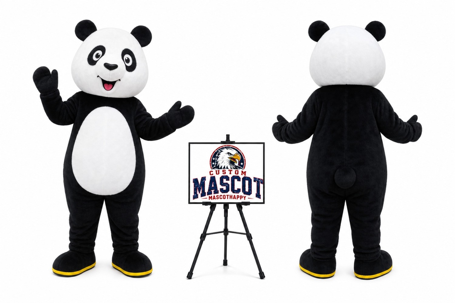 Adult Panda Mascot Costume Adult Panda Mascot Costume