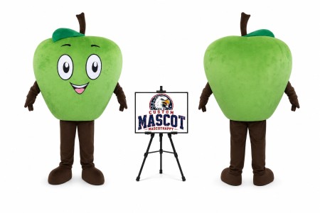 Big Apple Mascot Costume for Food Events