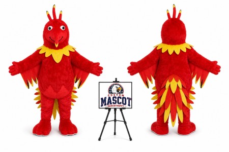 Adult Phoenix Mascot Costume