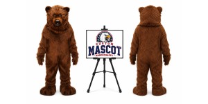 Big Grizzly Bear Mascot Costume Big Grizzly Bear Mascot Costume