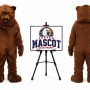 Big Grizzly Bear Mascot Costume