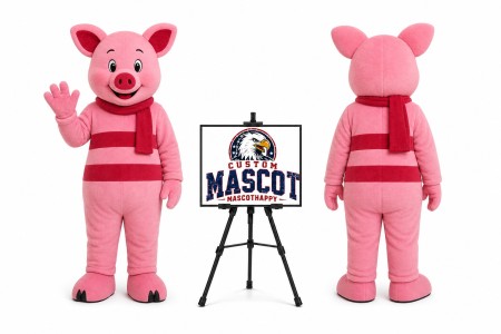 Adult Pig Cartoon Costumes Anime Mascot Costume