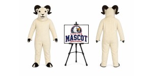Big Horned Sheep Mascot Costume Big Horned Sheep Mascot Costume