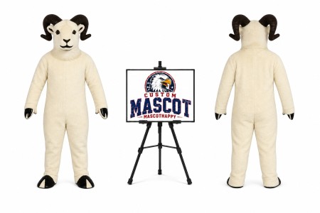 Big Horned Sheep Mascot Costume