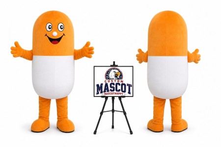Adult Pill Mascot Costume