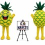 Adult Pineapple Mascot Costume for Food Events