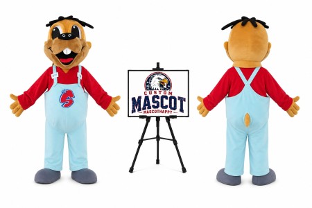 Big Mouth Dog Mascot Costume