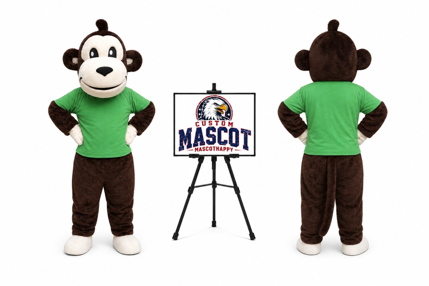 Big Mouth Monkey Mascot Costume Big Mouth Monkey Mascot Costume