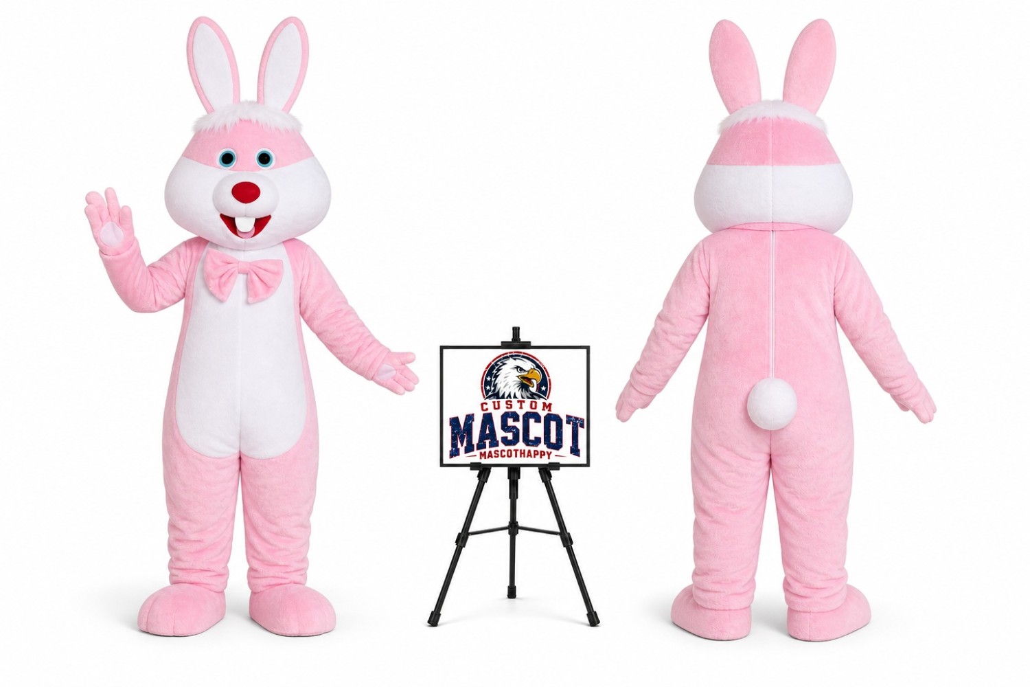 Adult Easter Bunny Rabbit Mascot Costume for Easter Events Adult Easter Bunny Rabbit Mascot Costume for Easter Events