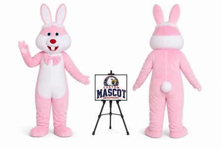 Adult Easter Bunny Rabbit Mascot Costume for Easter Events