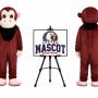Big Mouth Orangutan Monkey Mascot Costume