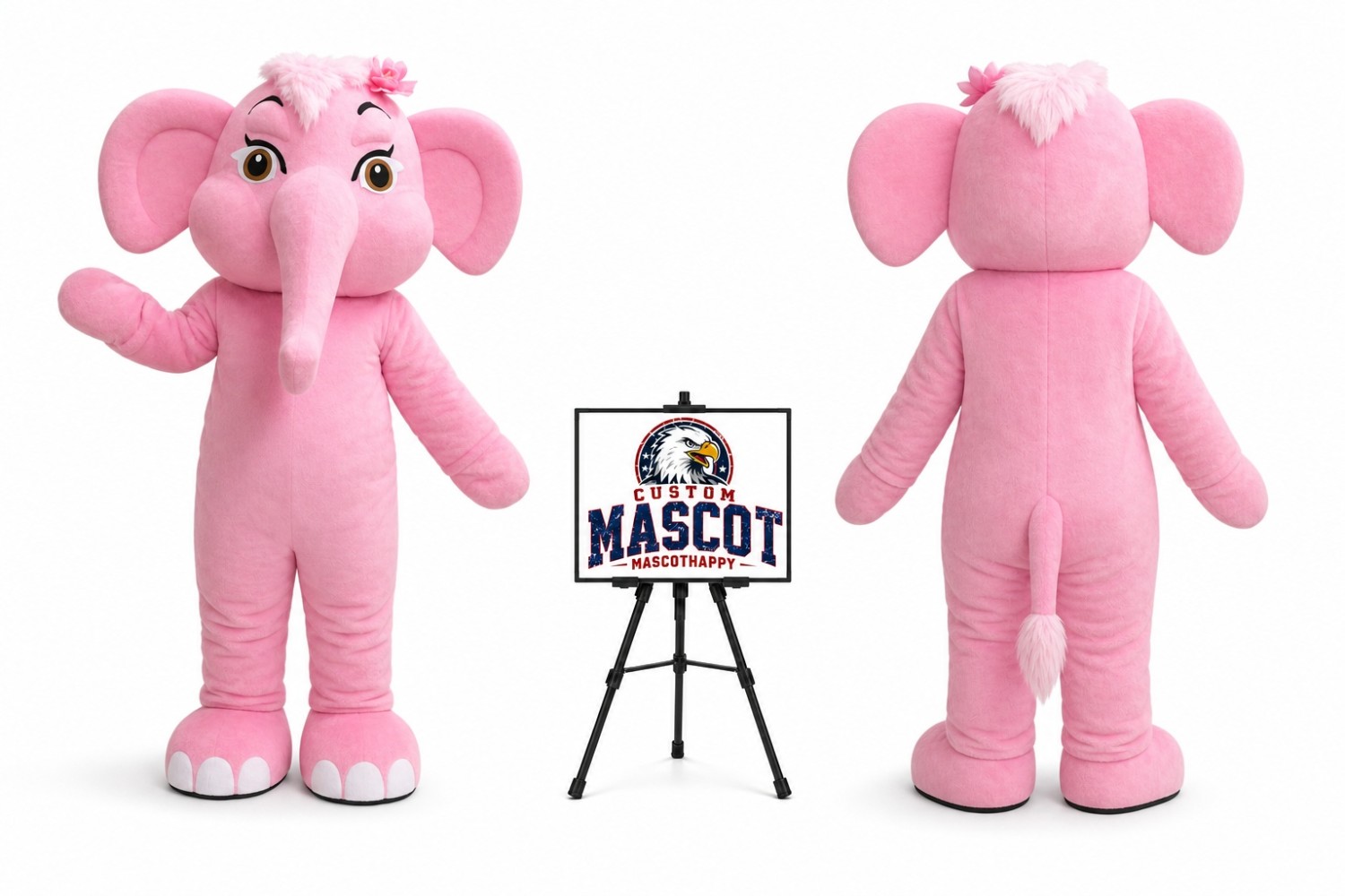 Adult Elephant Mascot Costume Adult Elephant Mascot Costume