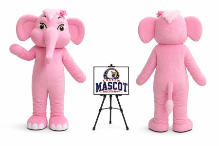 Adult Elephant Mascot Costume