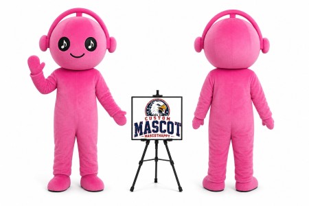 Adult Music Doll Mascot Costume