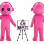 Adult Music Doll Mascot Costume