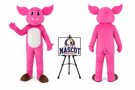Adult Pig Mascot Costume