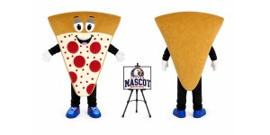 Adult Pizza Mascot Costume Adult Pizza Mascot Costume