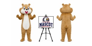 Big Tail Squirrel Mascot Costume Big Tail Squirrel Mascot Costume
