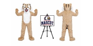 Big Wildcat Mascot Costume Big Wildcat Mascot Costume