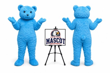 Adult Plush Bear Mascot Costume