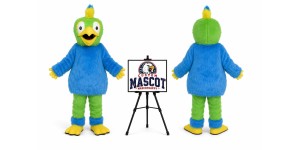 Adult Plush Parrot Mascot Costume Adult Plush Parrot Mascot Costume