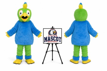 Adult Plush Parrot Mascot Costume