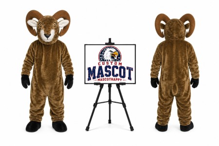 Bighorn Ram Goat Mascot Costume
