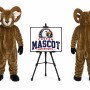 Bighorn Ram Goat Mascot Costume