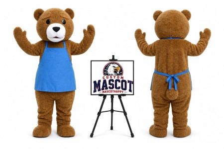 Adult Plush Teddy Bear Mascot Costume
