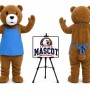 Adult Plush Teddy Bear Mascot Costume