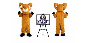 Bighorn Sheep Goat Mascot Costume Bighorn Sheep Goat Mascot Costume