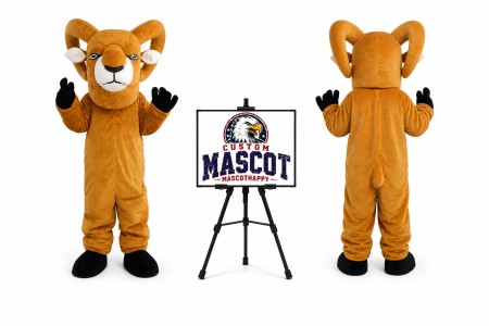 Bighorn Sheep Goat Mascot Costume