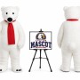 Adult Polar Bear Mascot Costume