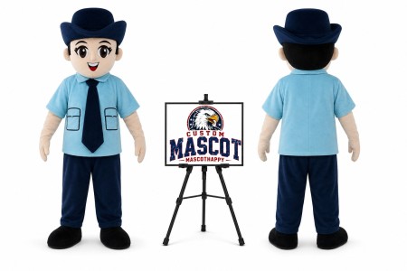 Adult Policewoman Mascot Costume