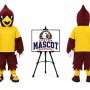 Bird Cardinal Mascot Costume
