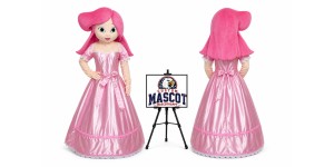 Adult Princess Sleeping Becauty Mascot Costume Adult Princess Sleeping Becauty Mascot Costume