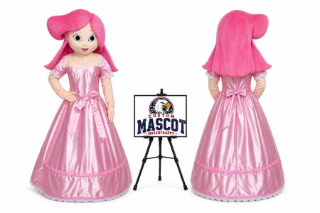Adult Princess Sleeping Becauty Mascot Costume