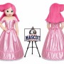 Adult Princess Sleeping Becauty Mascot Costume