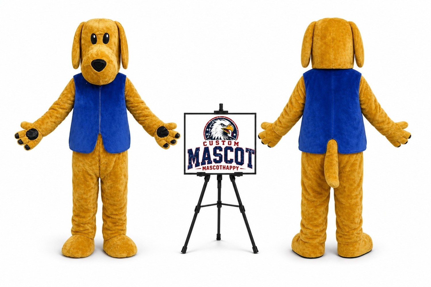 Adult Puppy Mascot Costume Adult Puppy Mascot Costume