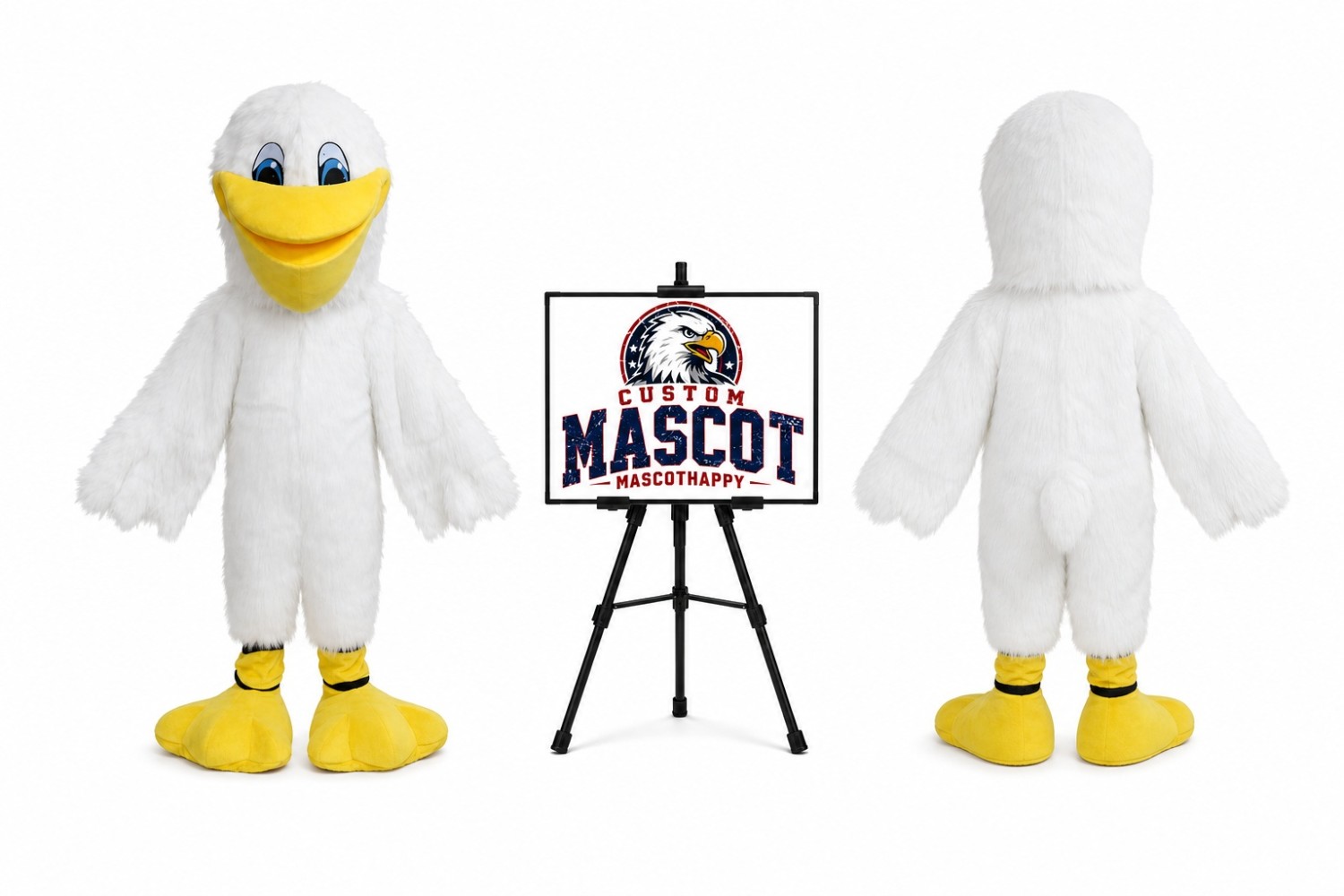 Bird Seagull Mascot Costume Bird Seagull Mascot Costume