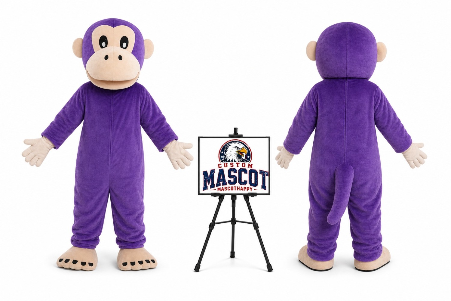 Adult Gorilla Monkey Mascot Costume Adult Gorilla Monkey Mascot Costume