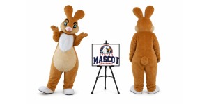 Adult Rabbit Bunny Easter Mascot Costume for Easter Events Adult Rabbit Bunny Easter Mascot Costume for Easter Events