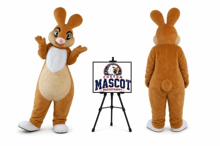 Adult Rabbit Bunny Easter Mascot Costume for Easter Events