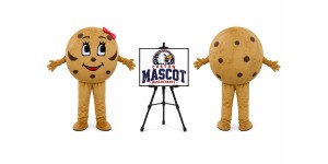 Biscuits Mascot Costume Biscuits Mascot Costume