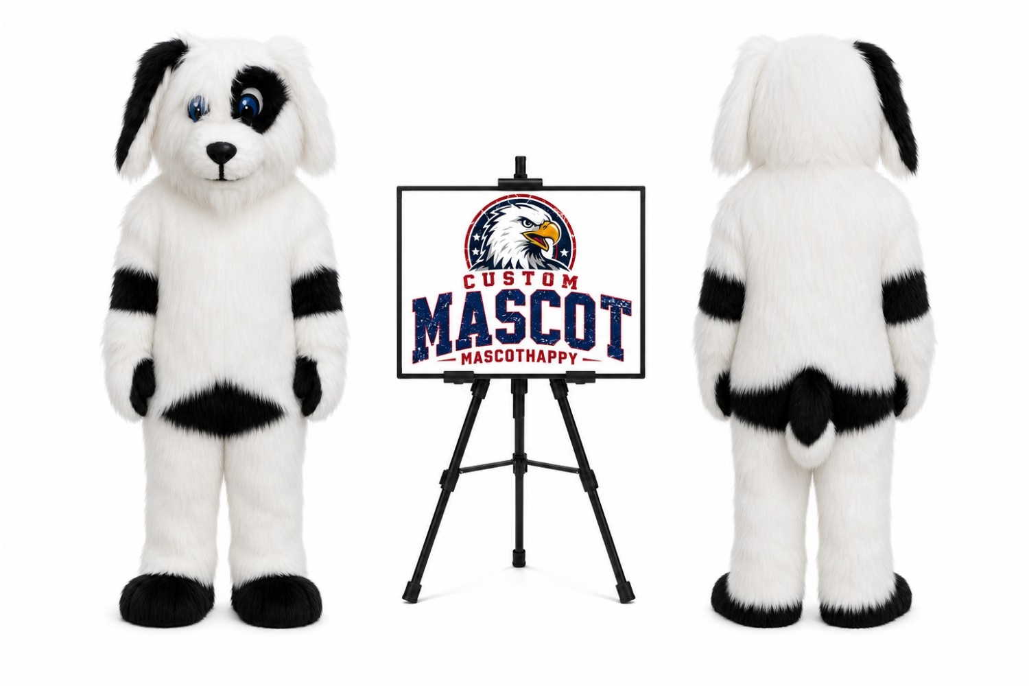 Spot Dog Mascot Costume Spot Dog Mascot Costume